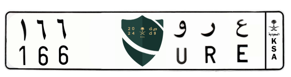 لوحة ع ر و 166